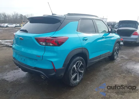 2022 Chevrolet Trailblazer Awd Rs из США, поврежденный, VIN KL79MUSL1NB081531